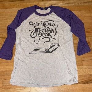 Hocus pocus 3/4 sleeve tee